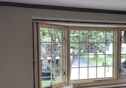 Harvey Majesty Wood Bay Window