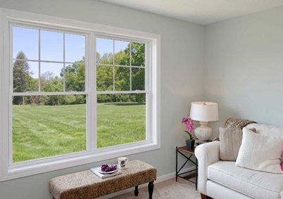 Harvey Slimline Vinyl Double Hung Window