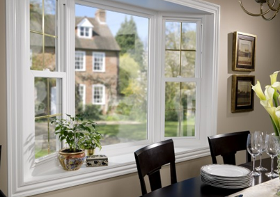 Simonton 5500 Reflections Series Bay & Bow Window