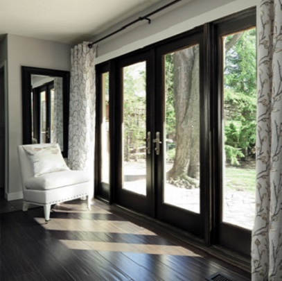 Pella Reserve Contemporary Hinged Door