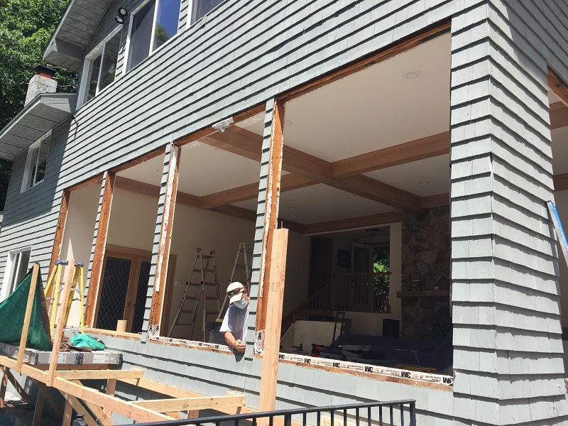 Pella window installation in Weston