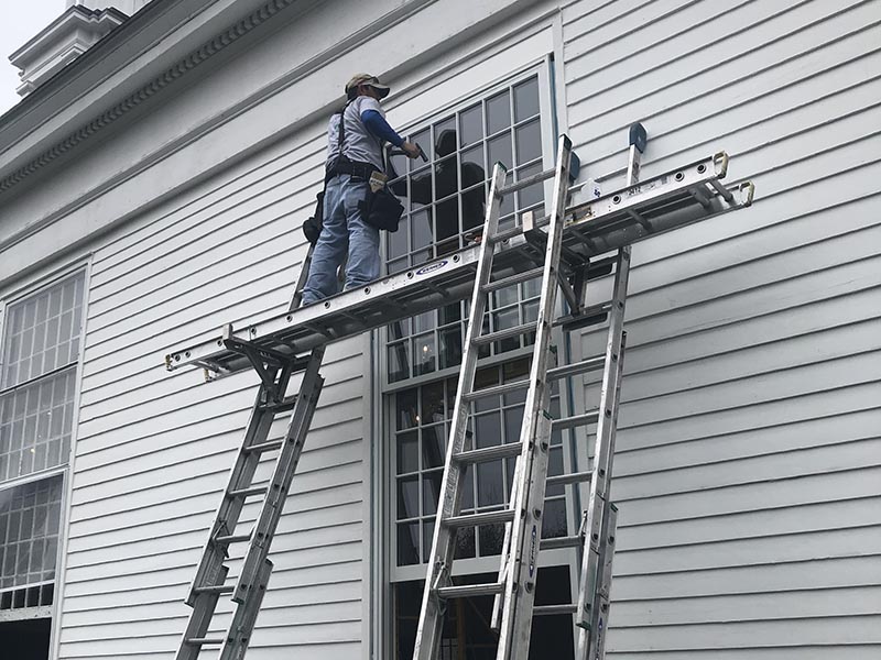 Exterior PVC rot free trim 