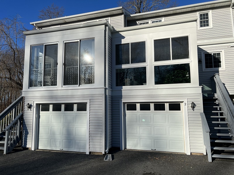 These porch windows are a major upgrade