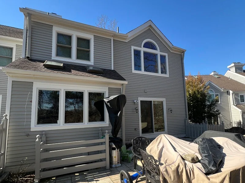 Andersen 400 Series casement & half round window installation Scarsdale, NY