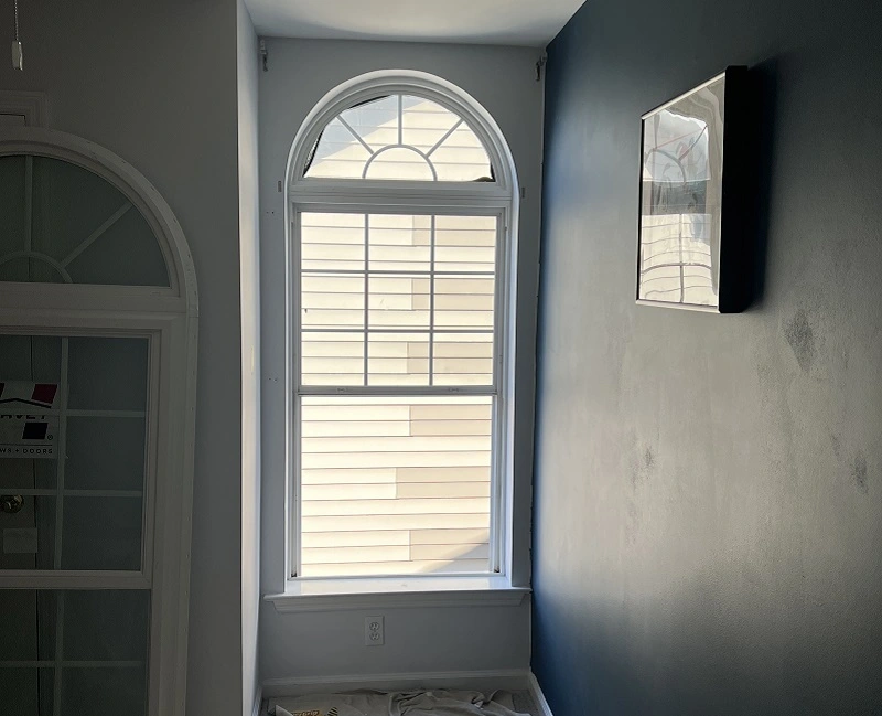 Window replacement preparation