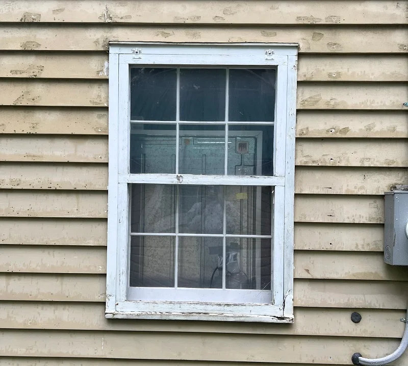 Original windows to Firfield County home