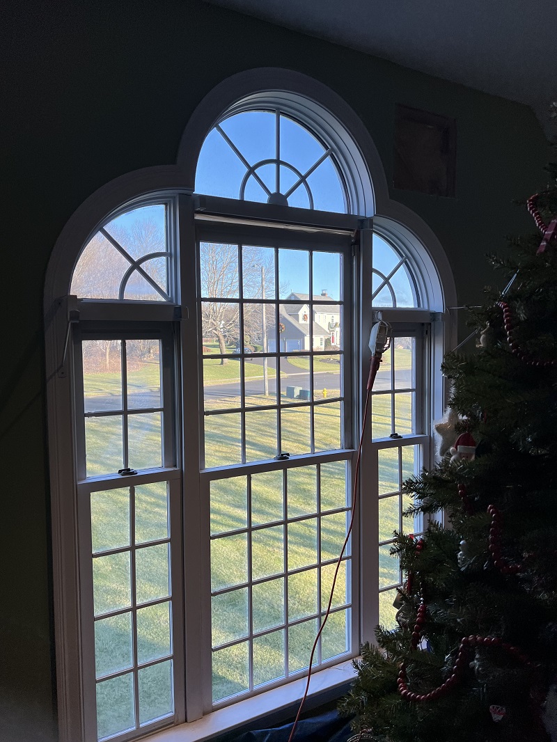 Large wood window to be replaced in Watertown