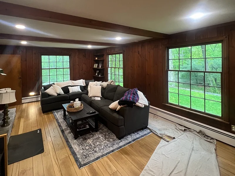 New windows will update and renew this classic living area