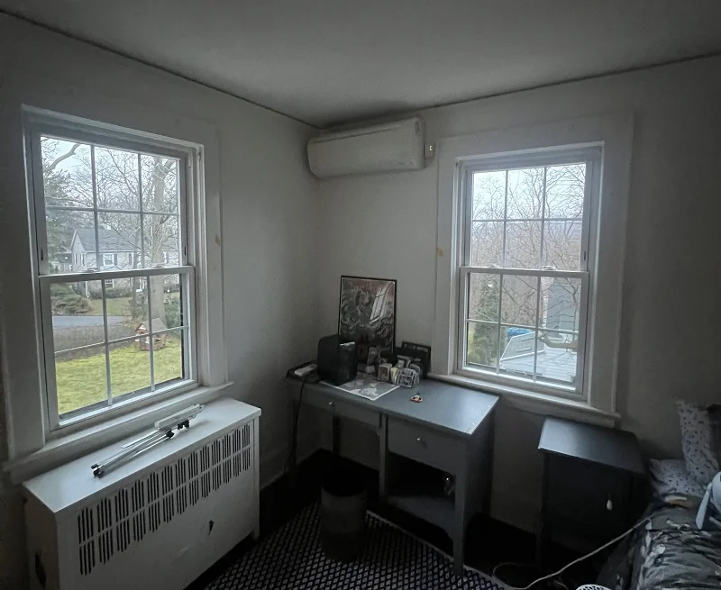 These old double hungs have poor energy efficiency