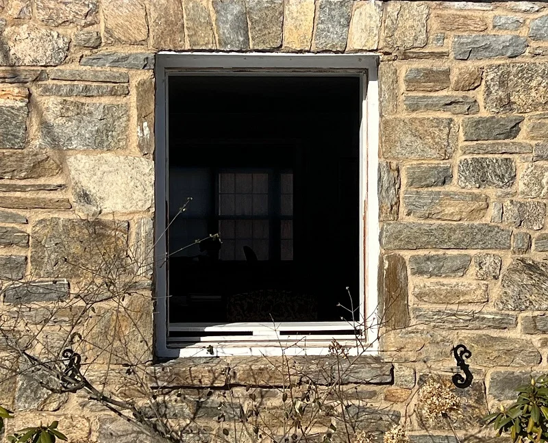 Window removed and ready for replacement