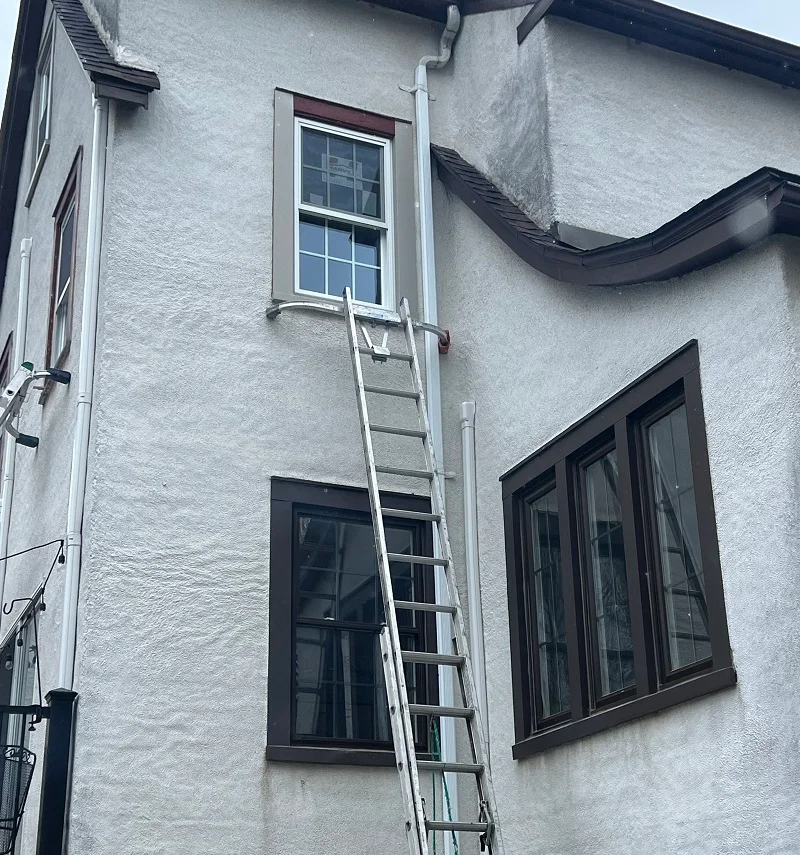Installing custom aluminum around the windows