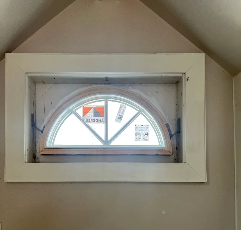 Custom Andersen Arched Window