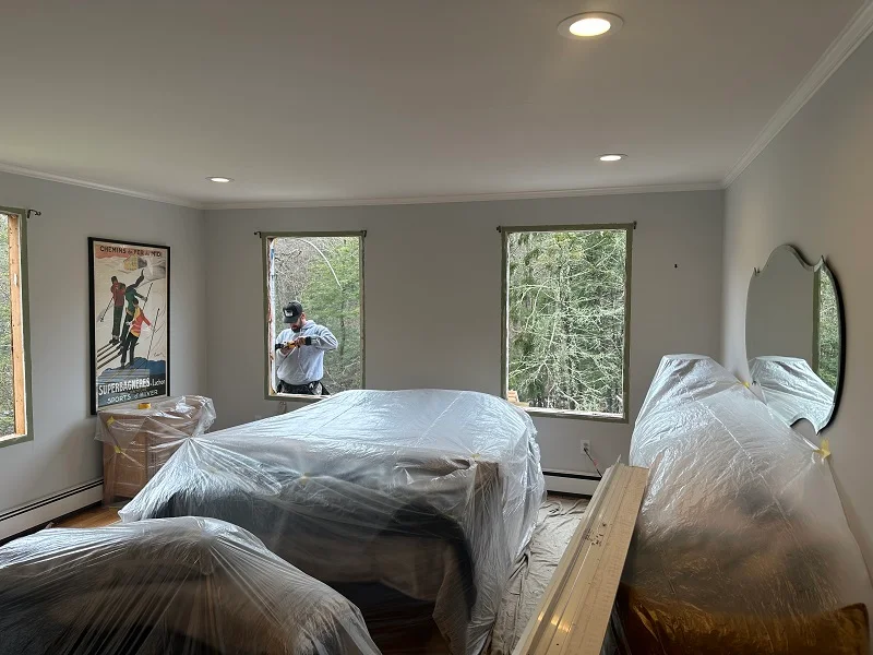 Protecting the home during window installation
