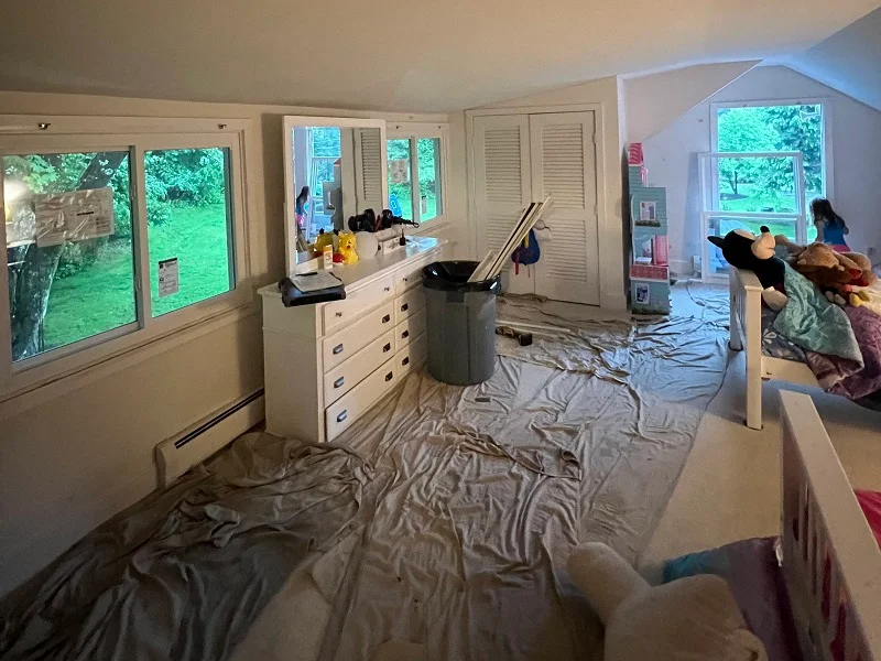 Harvey vinyl sliding windows installed in Southbury, CT