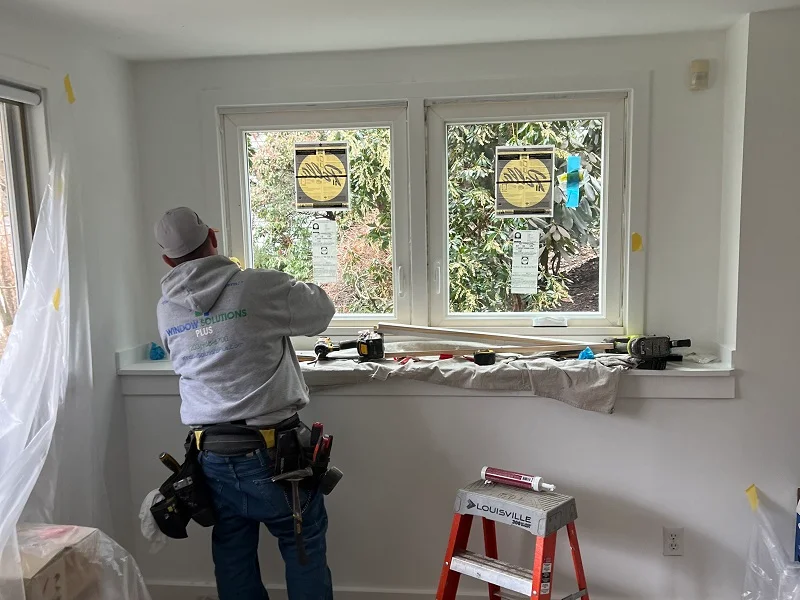 Pella 250 vinyl window installed by WIndows Solutions Plus - Norwalk, CT
