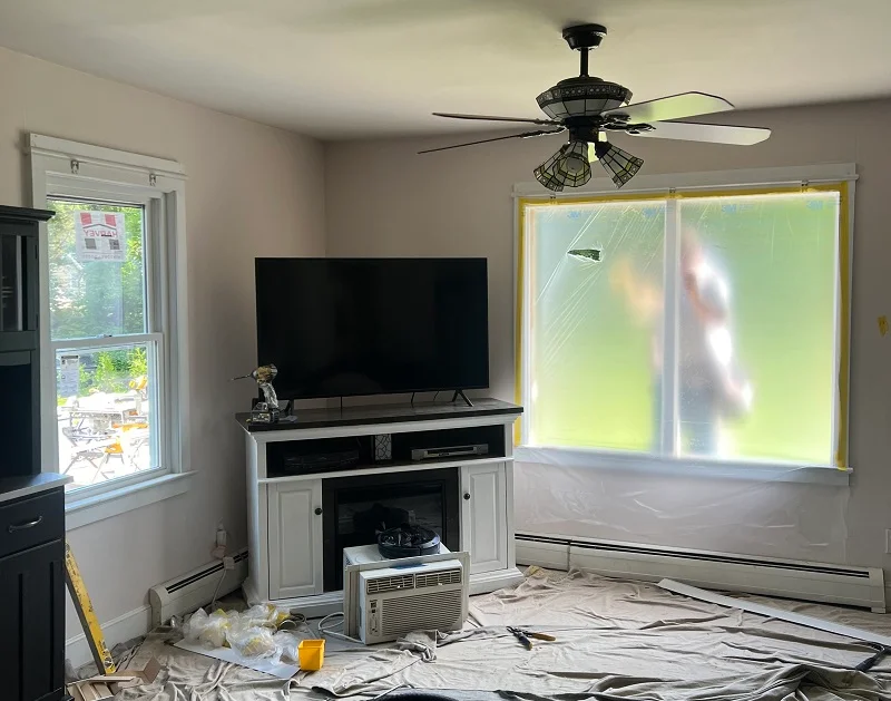 Window Solutions Plus uses a HEPA vac on all window installations