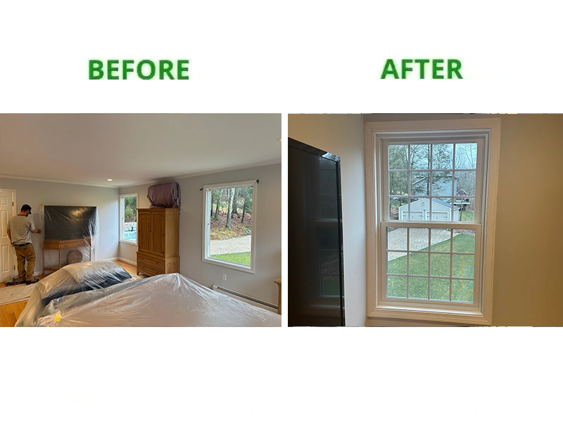Harvey Tribute Double Hung Window Installation Roxbury, CT