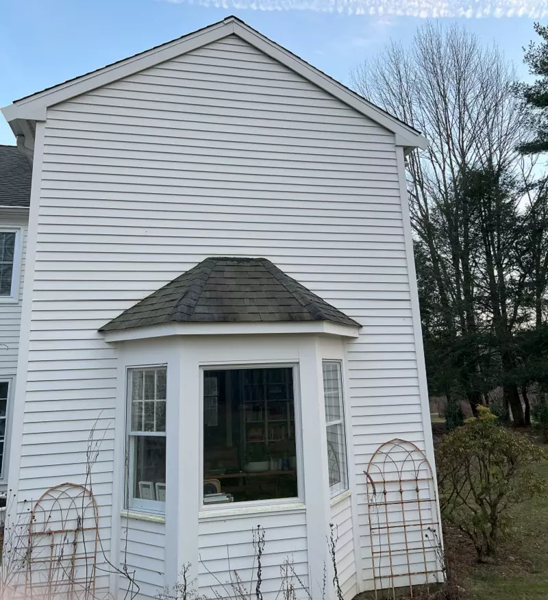 Adding a new window to a gable wall in Ridgefield, CT