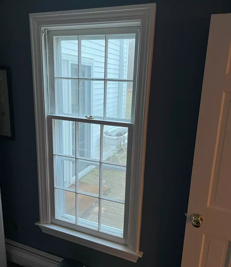 This window will become a door