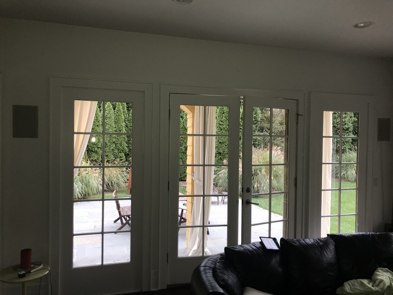 Drafty doors need to be replaced 
