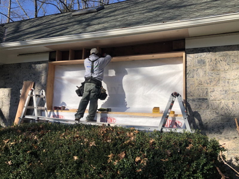 Framing for the new window 