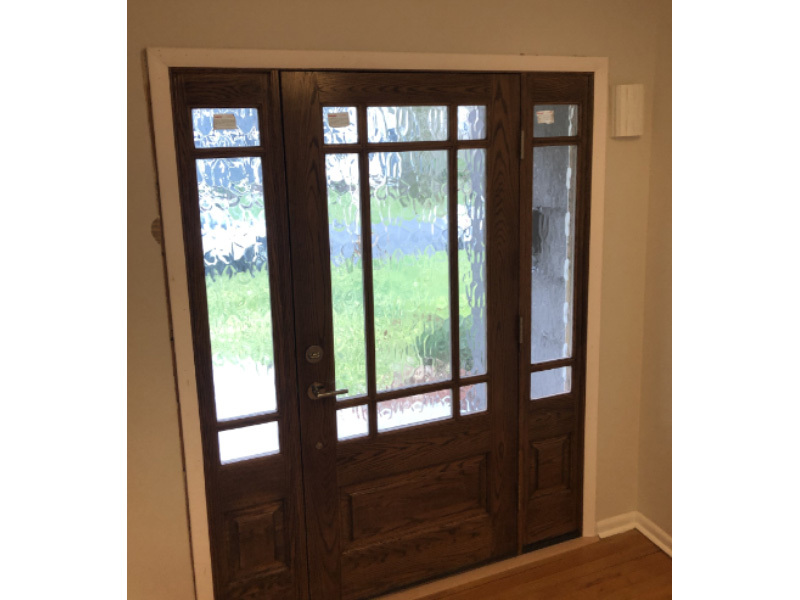 The transformation from the interior of the home 