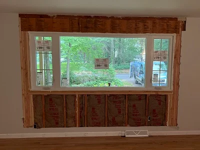 Reframing Walls - Harvey Tribute Window Installation Cheshire, CT