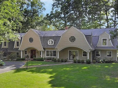 Andersen 400 Series Frenchwood hinged patio door installation 77 Deer Park Rd New Canaan CT 06840