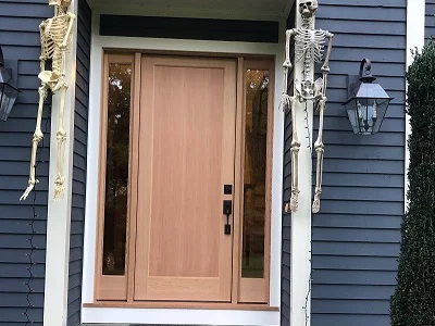 Therma Tru entry door installation 11 Caldron Dr Trumbull CT 06611