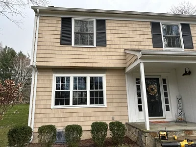 Bay WIndow Conversion - Harvey Window Replacement 64 Blackman Rd Ridgefield CT 06877