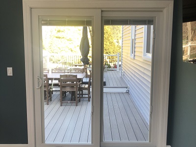 Harvey Vinyl Patio Door Installation Blinds Between The Glass 12 Delno Dr Danbury CT