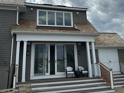 Andersen 400 Series Casement Window Installation beauty and durability. 7 Shorehaven Rd Norwalk, CT 06855
