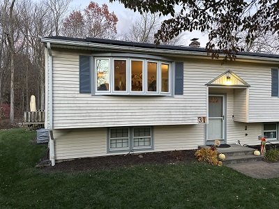 Flat Window to Bow Window Conversion in Bethel, CT